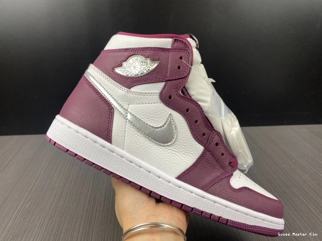OG Jordan 1 High 555088-611 Bordeaux Air 0724